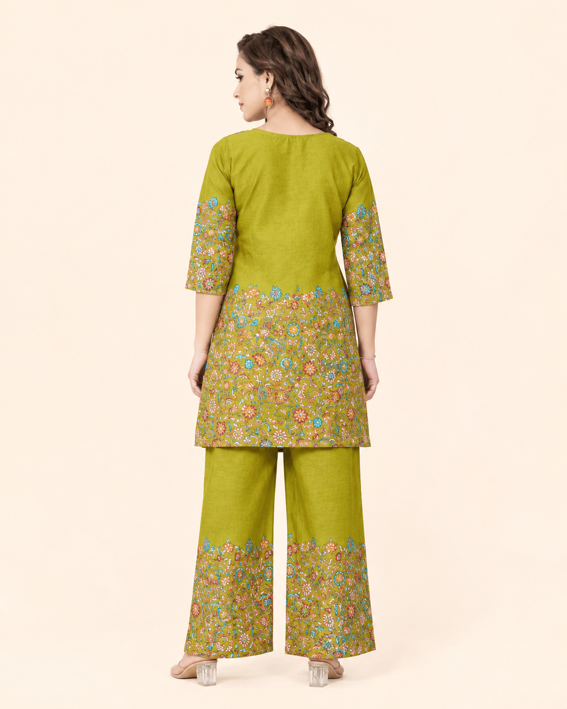 Designer Floral Print Co-Ord Set for Women - Kalanandi the art of timeless fashion - Co-Ord Set
