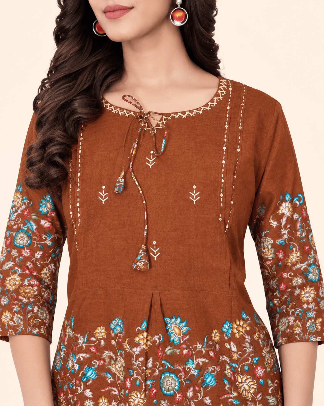 Designer Floral Print Co-Ord Set for Women - Kalanandi the art of timeless fashion - Co-Ord Set