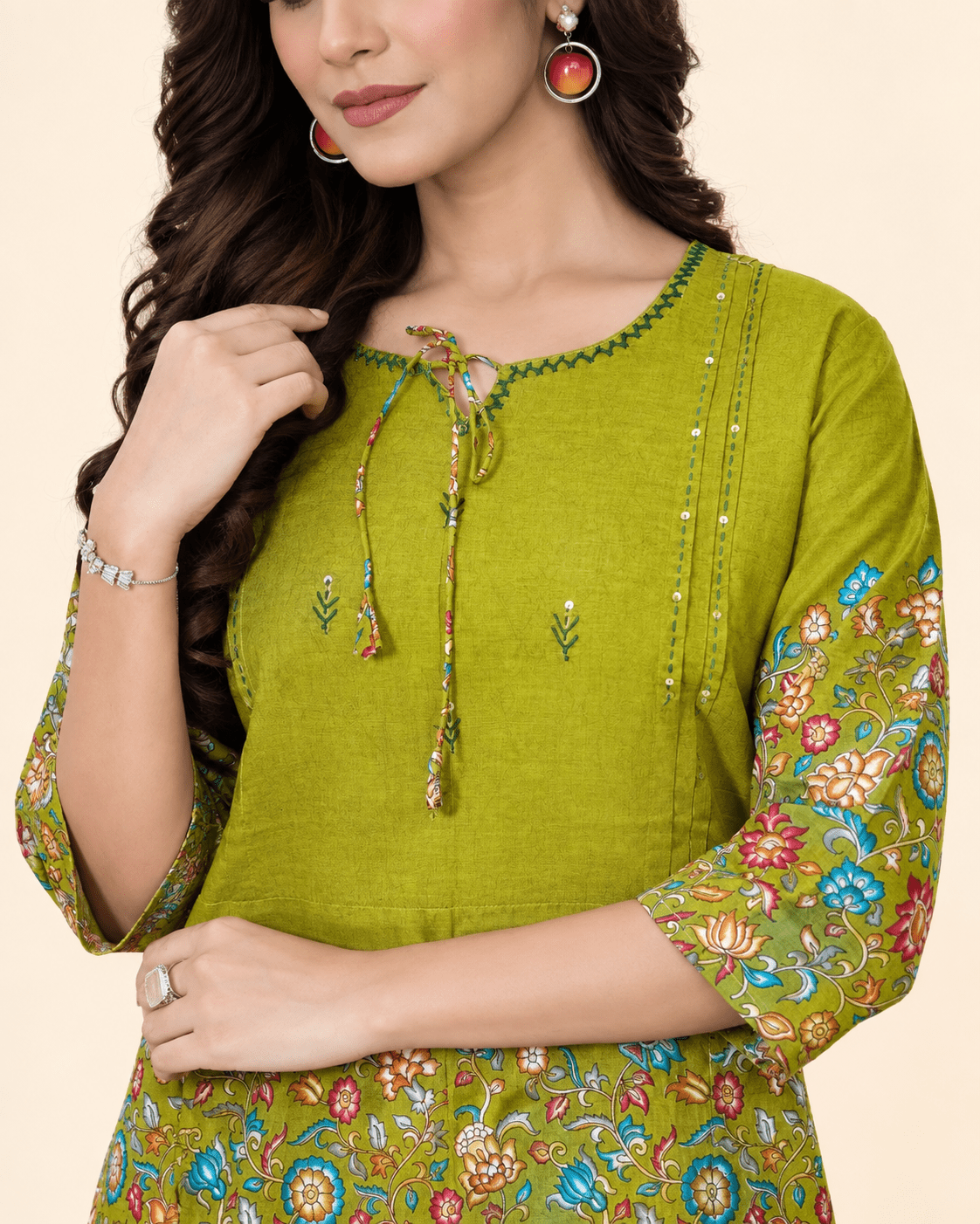 Designer Floral Print Co-Ord Set for Women - Kalanandi the art of timeless fashion - Co-Ord Set