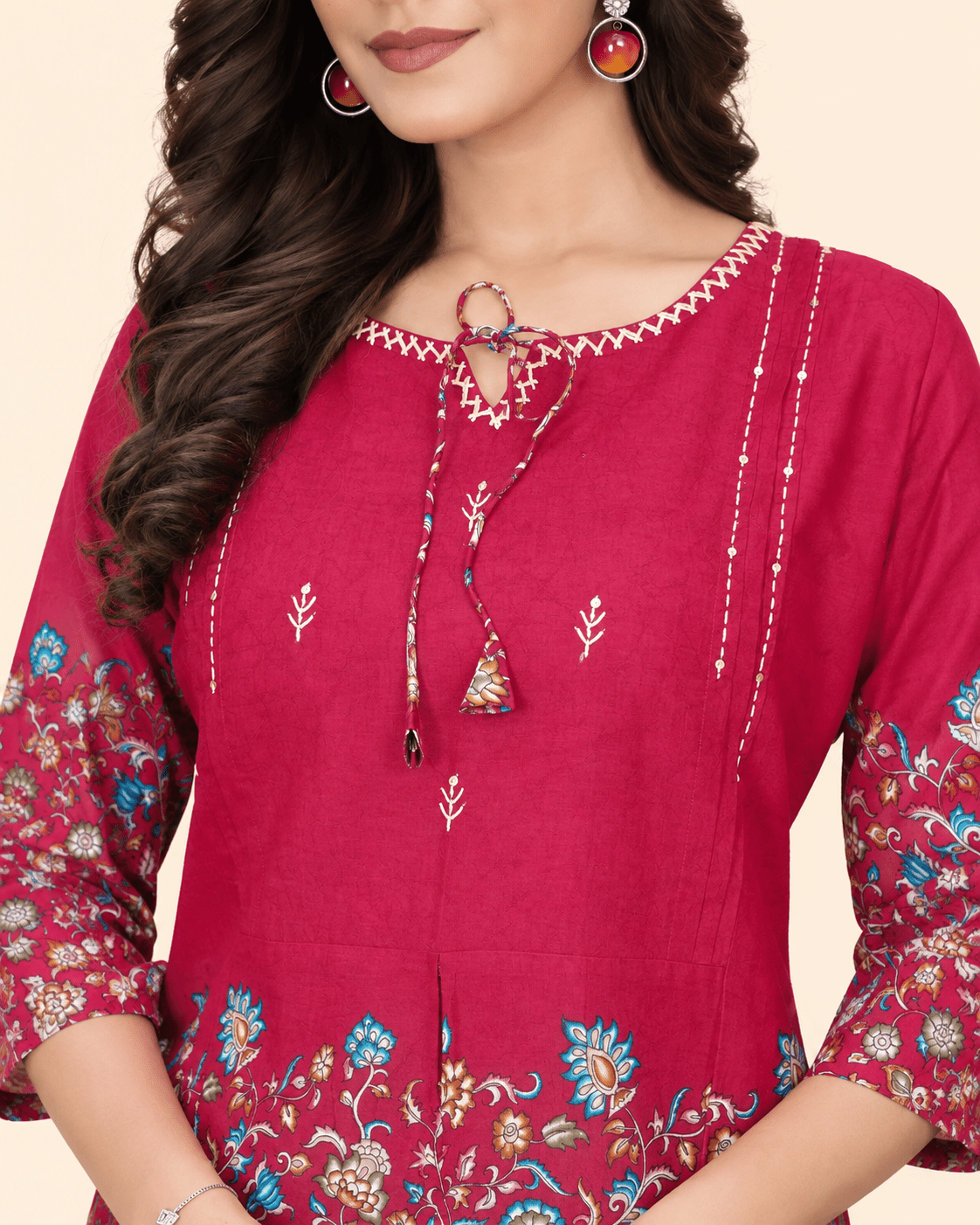 Designer Floral Print Co-Ord Set for Women - Kalanandi the art of timeless fashion - Co-Ord Set
