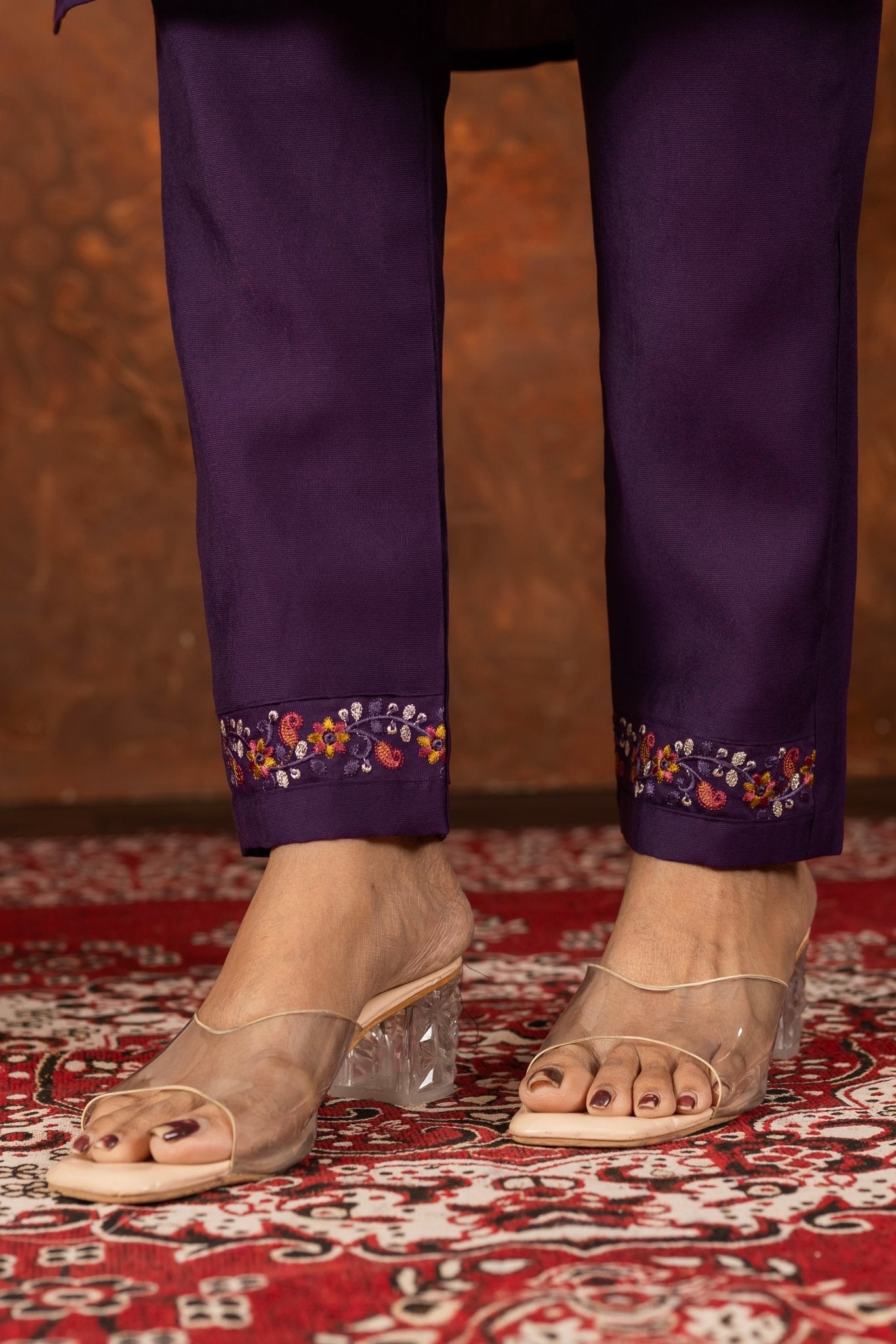 Elegant Straight Kurti Pant Dupatta Set - Kalanandi the art of timeless fashion - DIVA - 101