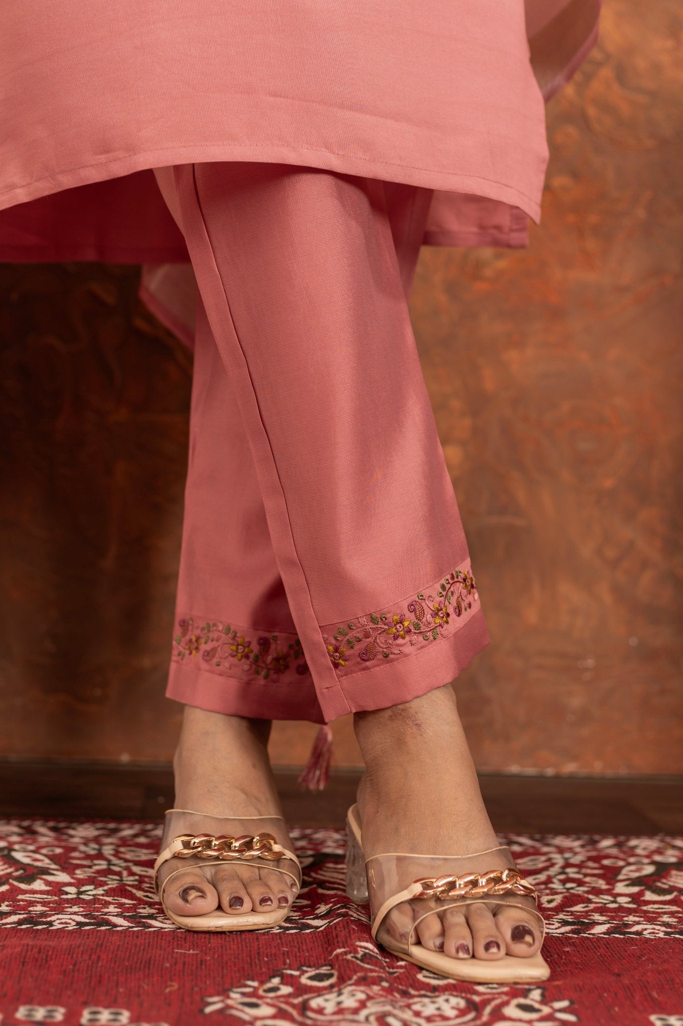 Elegant Straight Kurti Pant Dupatta Set - Kalanandi the art of timeless fashion - DIVA - 101