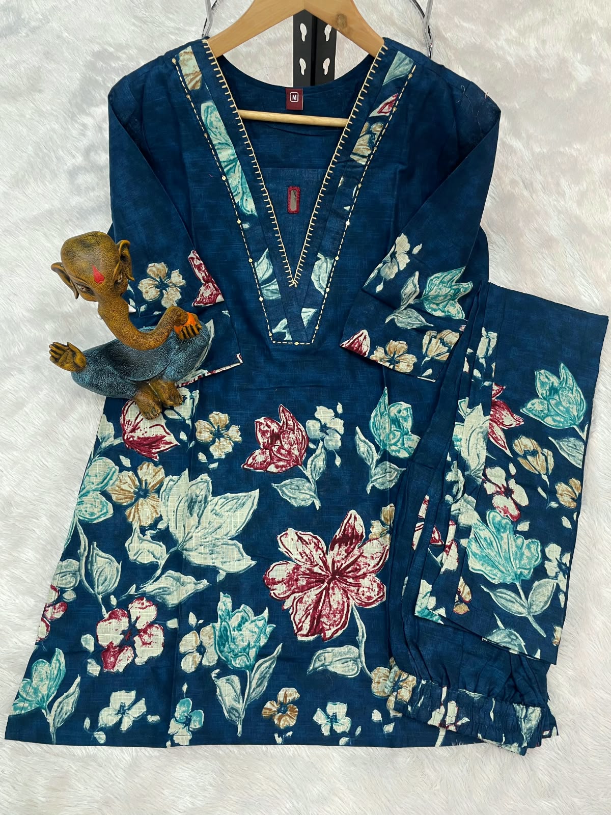 Women's Floral Printed Co-Ord Set for Casual & Festive Wear - Kalanandi the art of timeless fashion - Co-Ord Set