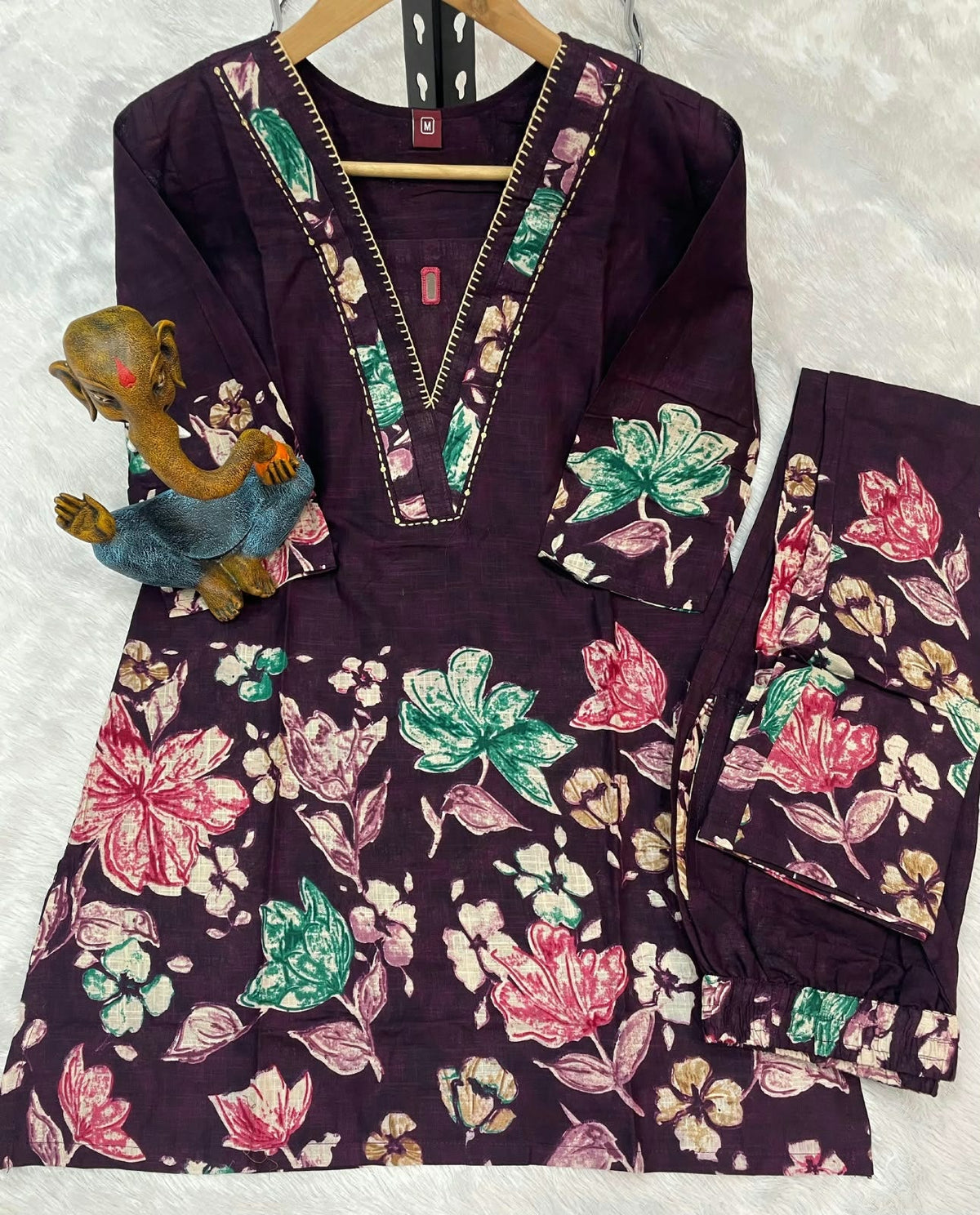 Women's Floral Printed Co-Ord Set for Casual & Festive Wear - Kalanandi the art of timeless fashion - Co-Ord Set