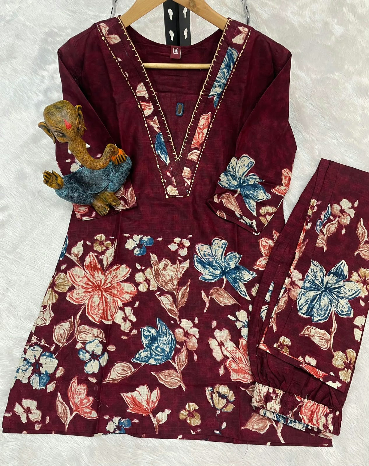 Women's Floral Printed Co-Ord Set for Casual & Festive Wear - Kalanandi the art of timeless fashion - Co-Ord Set