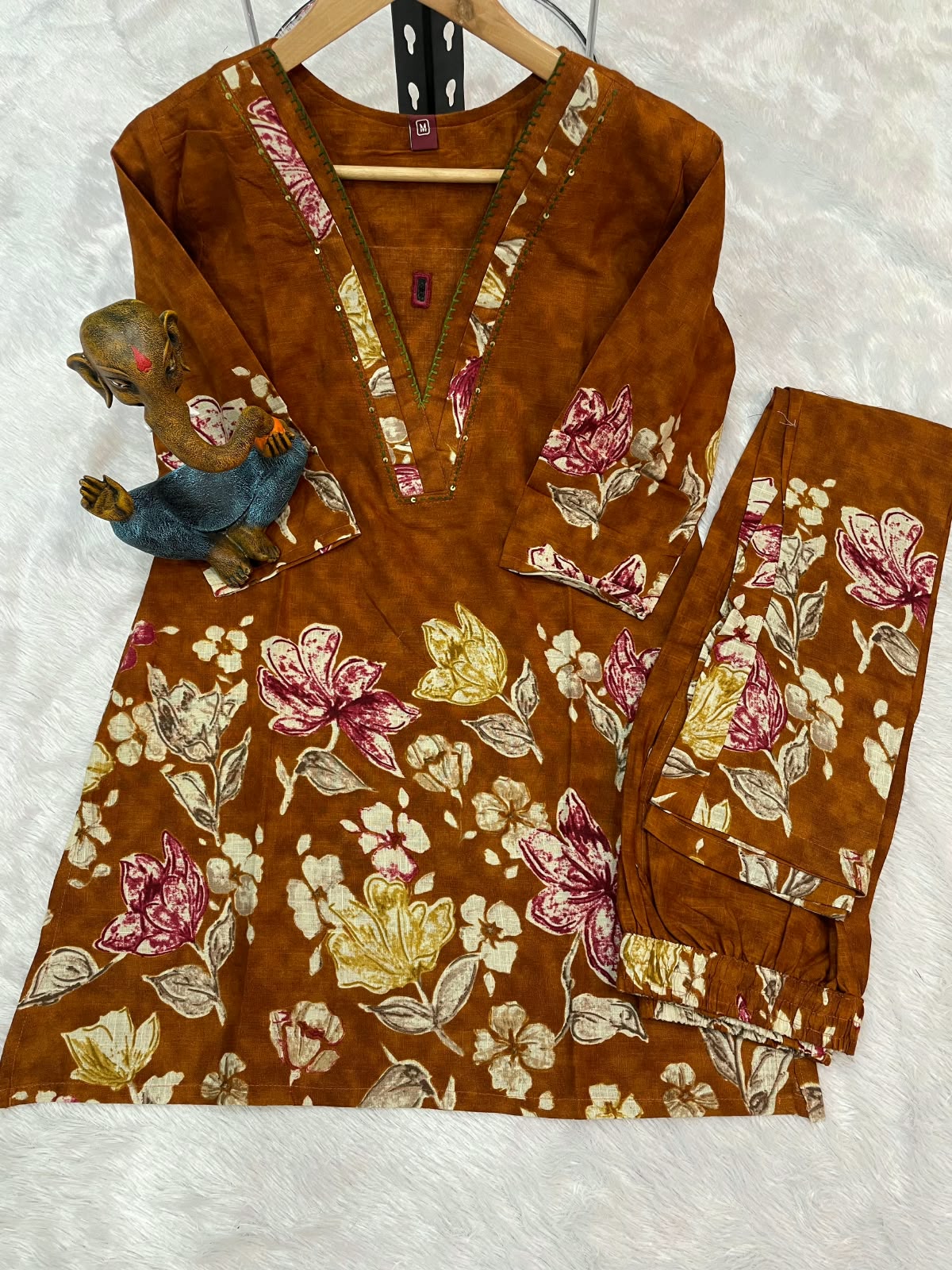 Women's Floral Printed Co-Ord Set for Casual & Festive Wear - Kalanandi the art of timeless fashion - Co-Ord Set